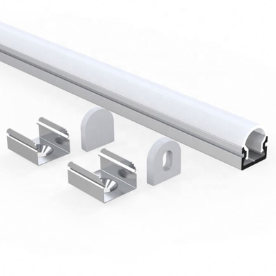 Angebrachtes LED Oberflächenprofil materielles Aluminium1M 2M 3M Length PC Abdeckungs-