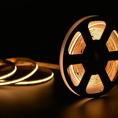 Warmes weißes PFEILER 3000k LED Streifen-Licht 8mm ohne Punkt für das Beleuchten der Dekoration