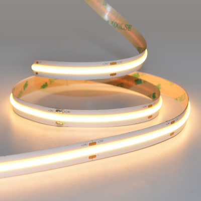 Warmes weißes PFEILER 3000k LED Streifen-Licht 8mm ohne Punkt für das Beleuchten der Dekoration