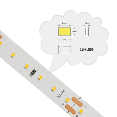 2216 SMD LED-Streifen CRI 95 Keine Punkte für Bürogebäude Museen