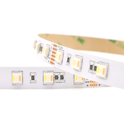 DC 24V 12V 5050 SMD LED streift Biegenible justierbare 5 In1 RGBWW RGB CCT ab