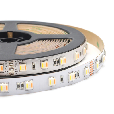 DC 24V 12V 5050 SMD LED streift Biegenible justierbare 5 In1 RGBWW RGB CCT ab