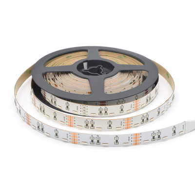 Seite, die Streifen-Lichter RGB LED ausstrahlt, Biegenible Streifen 020Led SMD LED 60 LED/M