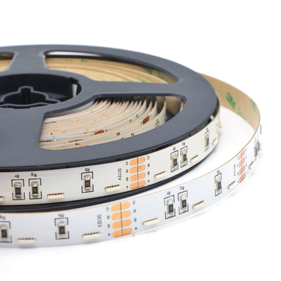 Seite, die Streifen-Lichter RGB LED ausstrahlt, Biegenible Streifen 020Led SMD LED 60 LED/M