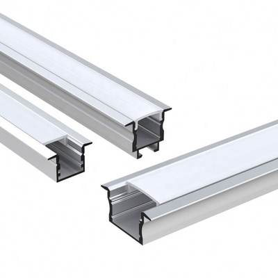Ultra helle vertiefte LED-Profil, silberne verdrängte Aluminium-LED-Wohnung