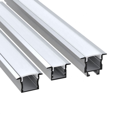 Ultra helle vertiefte LED-Profil, silberne verdrängte Aluminium-LED-Wohnung