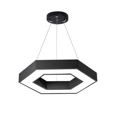 Schwarze galvanisierte lineare Lichter LED, vertieftes magnetisches LED-Bahn-Aluminiumlicht