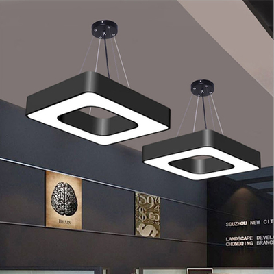 Lineare Lichter der Suspendierungs-LED, Fuß LED des Quadrat-4 verschoben lineare Befestigung