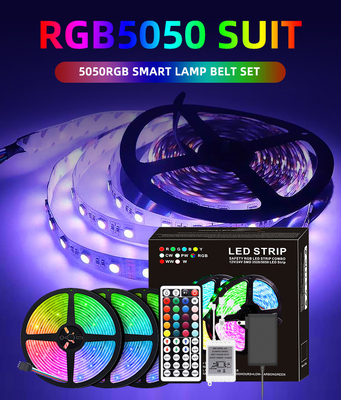 Bunte Smart LED Neonbeleuchtung 12V 44 RGB Schlüsselinfrarotfernsteuerungs-Soem