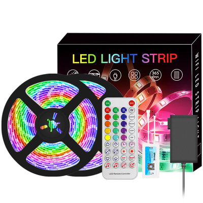 5050 Neonbeleuchtung RGB Smart LED 10 Meter Bluetooth APP-Steuer-Soem