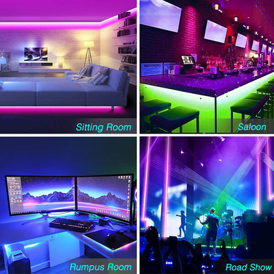 5050 Neonbeleuchtung RGB Smart LED 10 Meter Bluetooth APP-Steuer-Soem