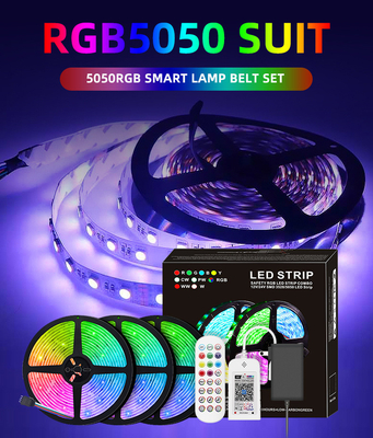 Neonbeleuchtung 12V 5050 RGB 10 Meter-LED mit Fern-Steuerung des TIMINGs IP20