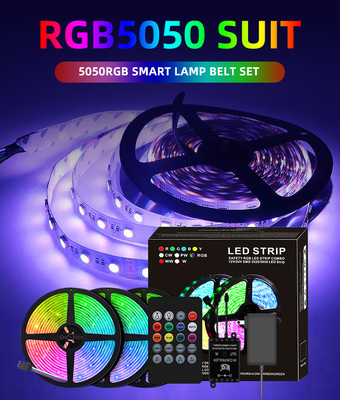 Streifen Bluetooth APP-Steuer-5050 RGB LED wasserdicht für Innendekoration im Freien