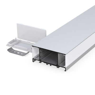 Oberflächenmontiertes LED-Profil aus Aluminiumlegierung, U-Kanal des LED-Streifens mit Schweißservice
