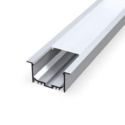 Biegenibles verschobenes LED-Profil, Streifen-Licht-silberne Farbe Soemaluminiumprofil-LED