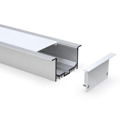 Biegenibles verschobenes LED-Profil, Streifen-Licht-silberne Farbe Soemaluminiumprofil-LED