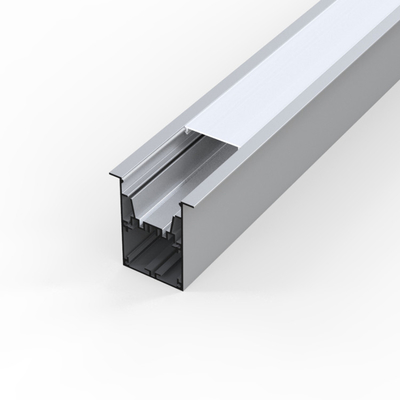 Anodisiertes Profil-Licht LED Aluminium, silberne Aluminiumkanal-Profil der hohen Qualität