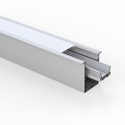 Anodisiertes Profil-Licht LED Aluminium, silberne Aluminiumkanal-Profil der hohen Qualität
