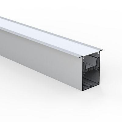 Anodisiertes Profil-Licht LED Aluminium, silberne Aluminiumkanal-Profil der hohen Qualität
