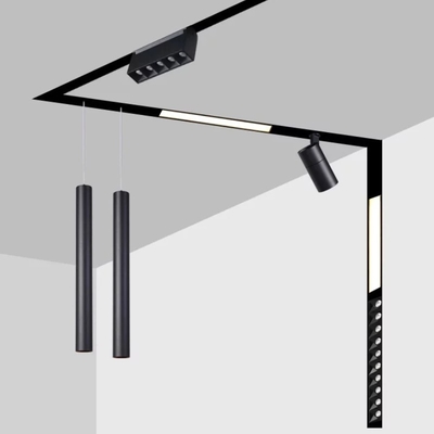 Trimless Magnetische 48-V-Beleuchtungsschiene für Küche, Hotelzimmer
