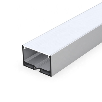 Vertieftes LED Aluminiumprofil der Legierungs-Verdrängung für linearen Streifen-Lichtstrahl