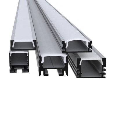 Eloxierte vertiefte LED-Profil, LED-Aluminium-Extrusions-Oberflächenmontage