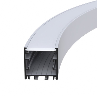 Anodisiertes Aluminiumkreis-LED-Profil, 35×35mm LED lineares Profil